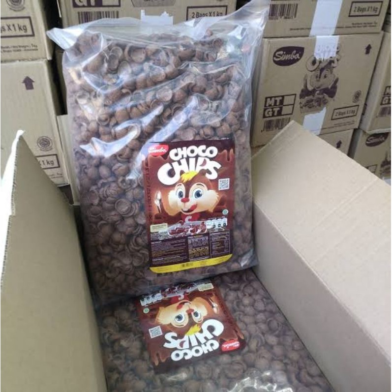 

Simba Bulky Choco Chips Bag 1kg