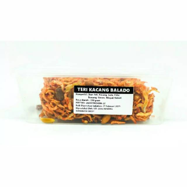 

TERI KACANG BALADO OLEH OLEH KHAS BU RUDY SURABAYA