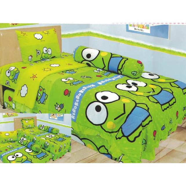 Sprei Lady Rose 120X200 Keropi/sprei karakter/sprei murah/sprei tempat tidur anak