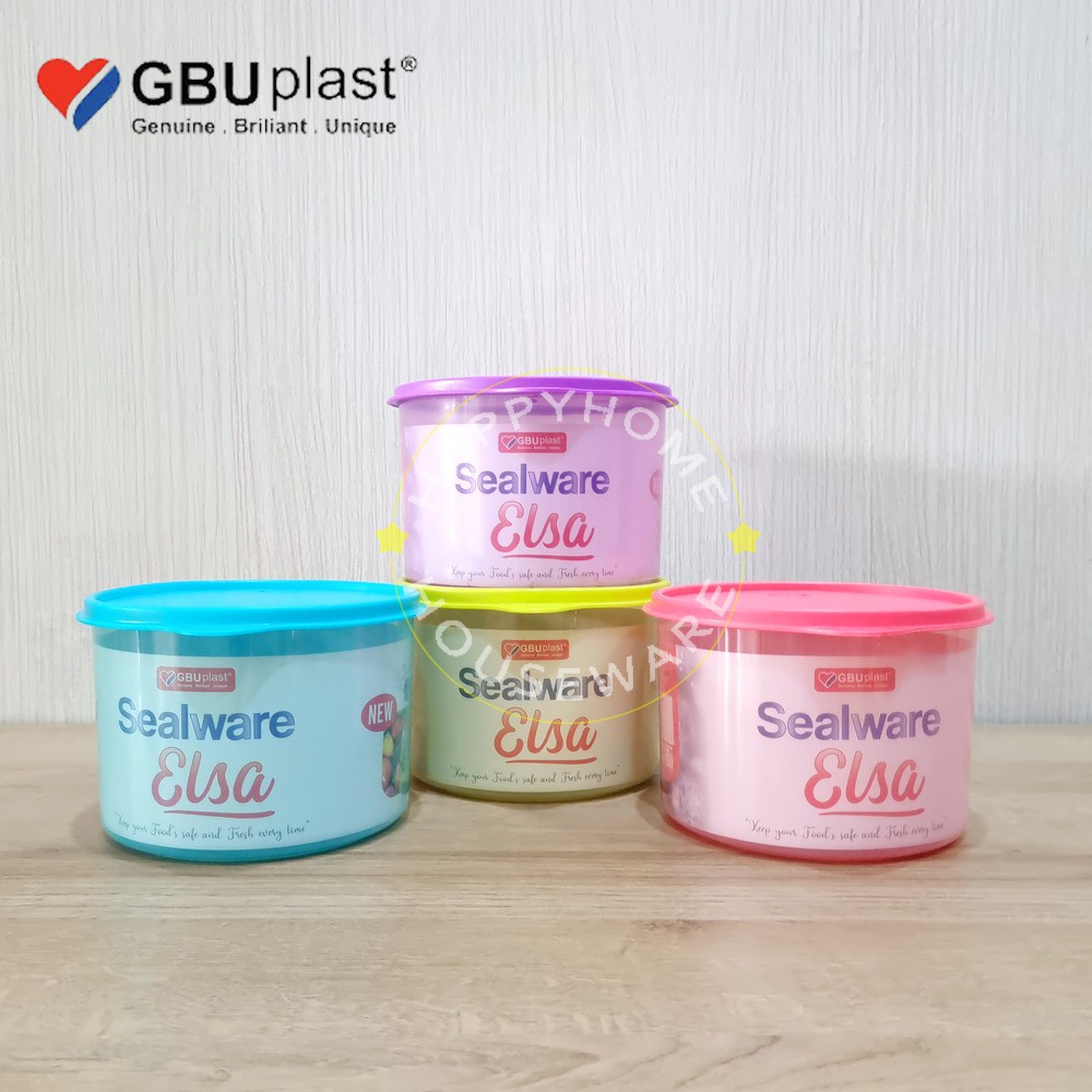 Gbu Sealware Elsa Round/Toples Kedap Udara Serbaguna Bulat Size M 2100 Ml