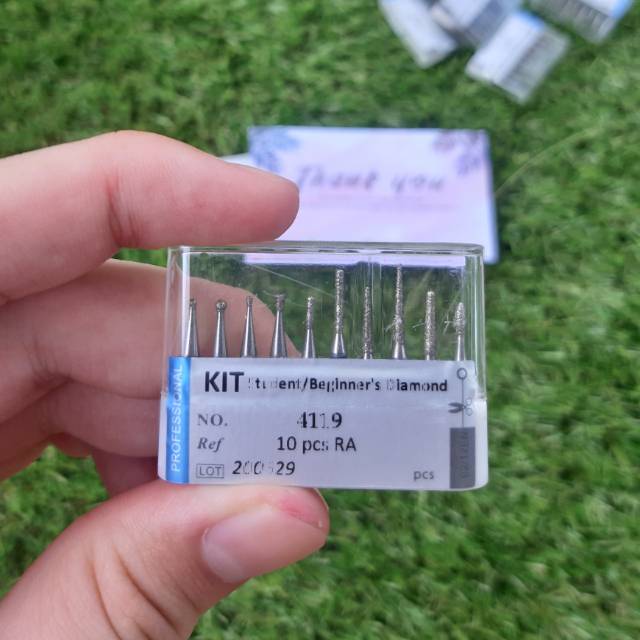 Diamond bur RA low speed student kit 1 set lowspeed