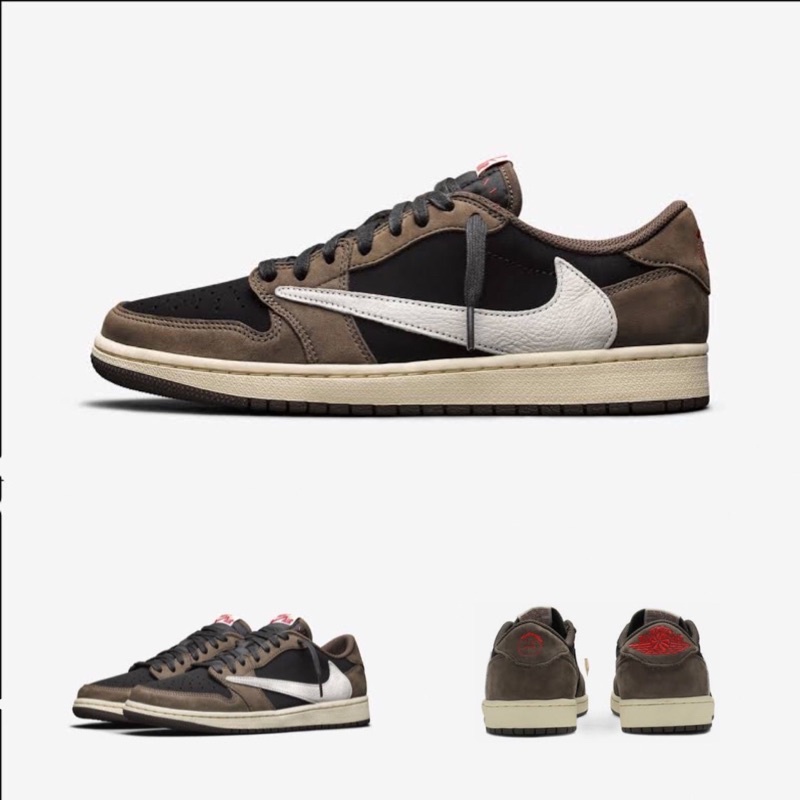 Nike air jordan 1 low ta#vis sco0t