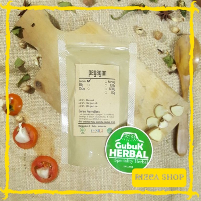 

PEGAGAN BUBUK 100 GRAM - Centella Asiatica - MURNI - JSR EXPORT RIZ