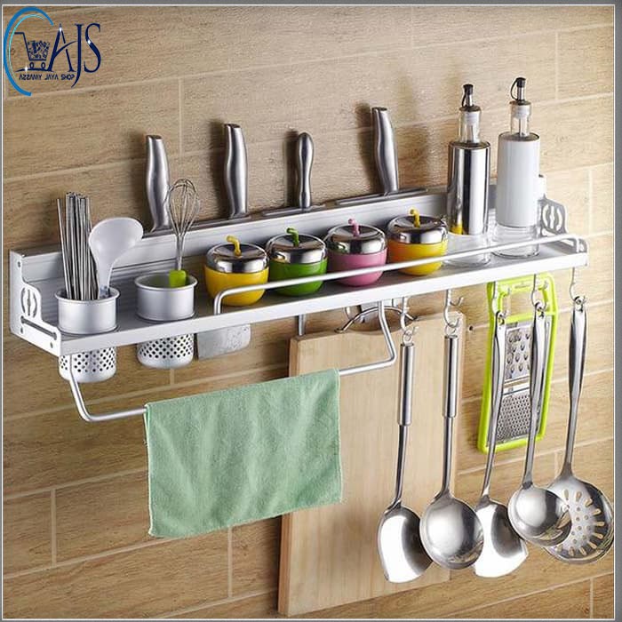 Rak Dinding Dapur Aluminium