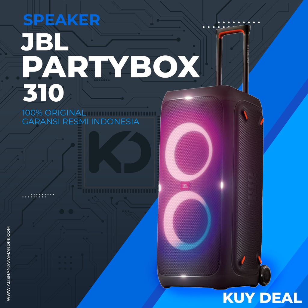 JBL PARTYBOX 310 ORIGINAL GARANSI RESMI IMS 1 Tahun