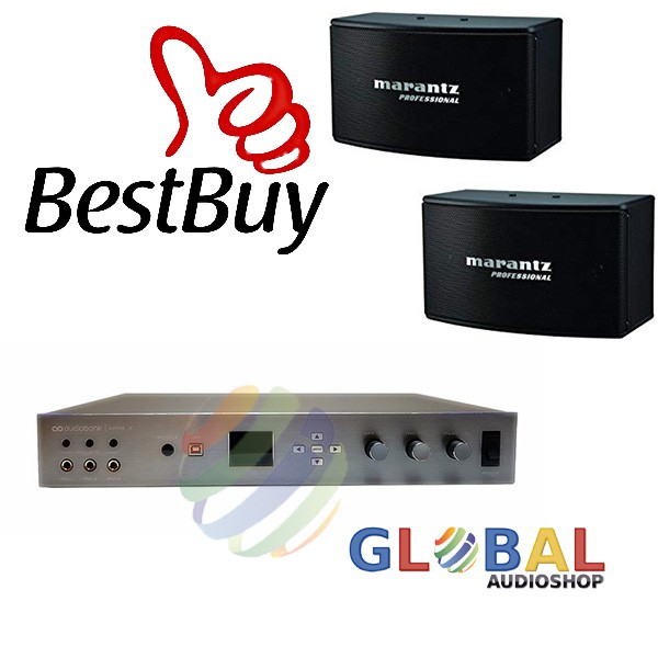 Marantz MKS300 Paket Karaoke Audiobank Alpha-x AlphaX MKS-300 - Hitam