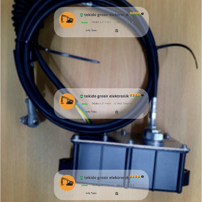 Motor gas hyundai R220-9 OEM