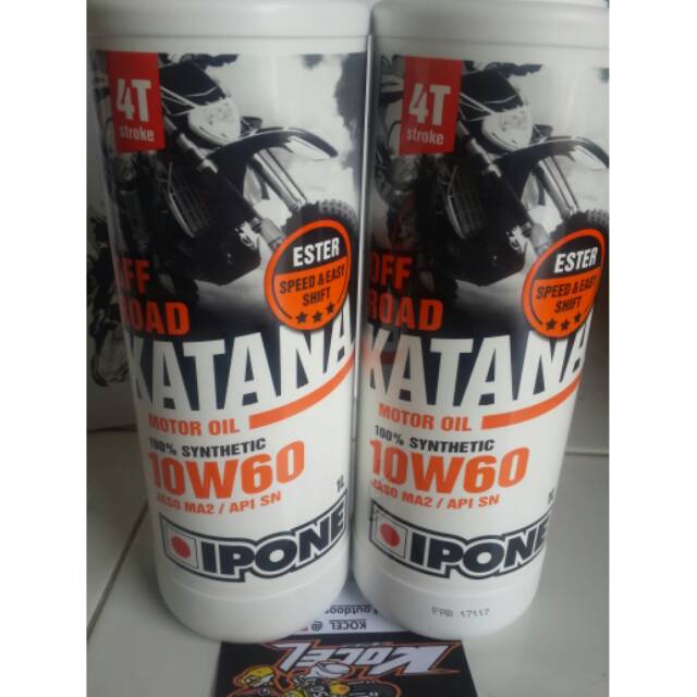 Ipone Katana 4T 10/60 Racing . oli ipone 10 60 Katana offroad