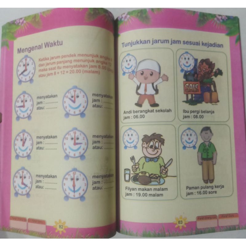 Buku Vitamin Otak anak PAUD,TK,SD-3