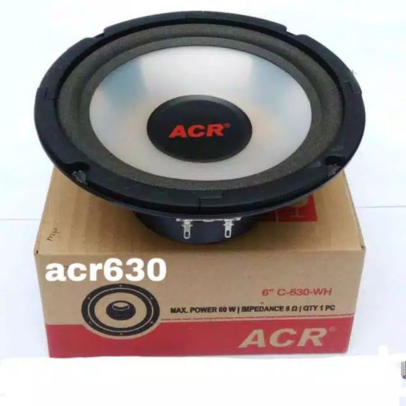 ACR Speaker Box Speaker 6 inch Speaker Woofer ACR 630 610 660 Sparepart Elektronik Mikrofon Alat Audio