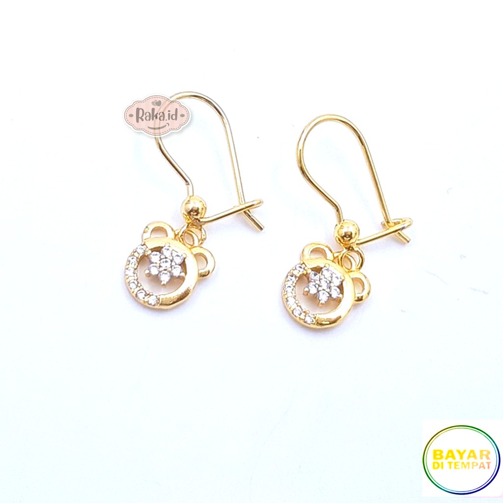 RAKA Acc - Anting Clip / Klip SERBA 15000 Xuping Aksesoris Wanita Lapis Emas 18k 621