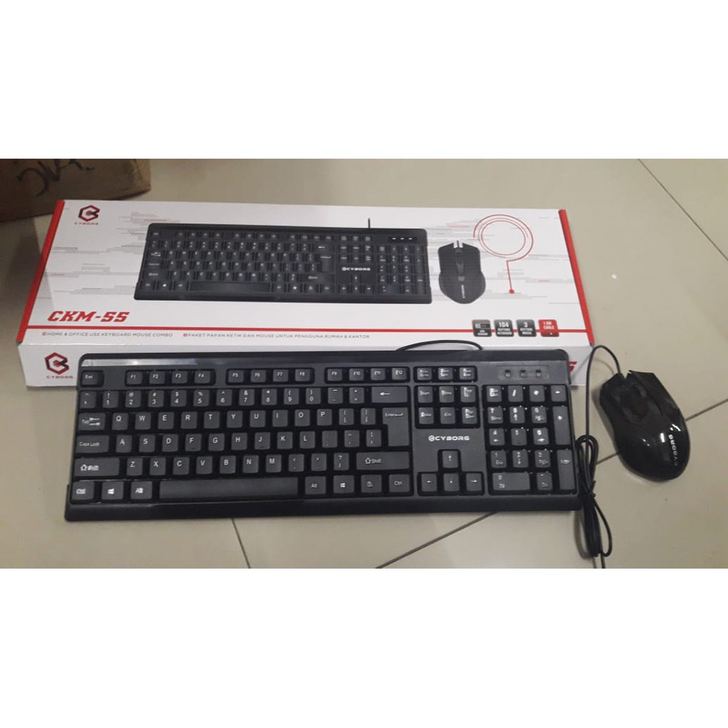 KEYBOARD + MS KABEL CYBORG CKM 55