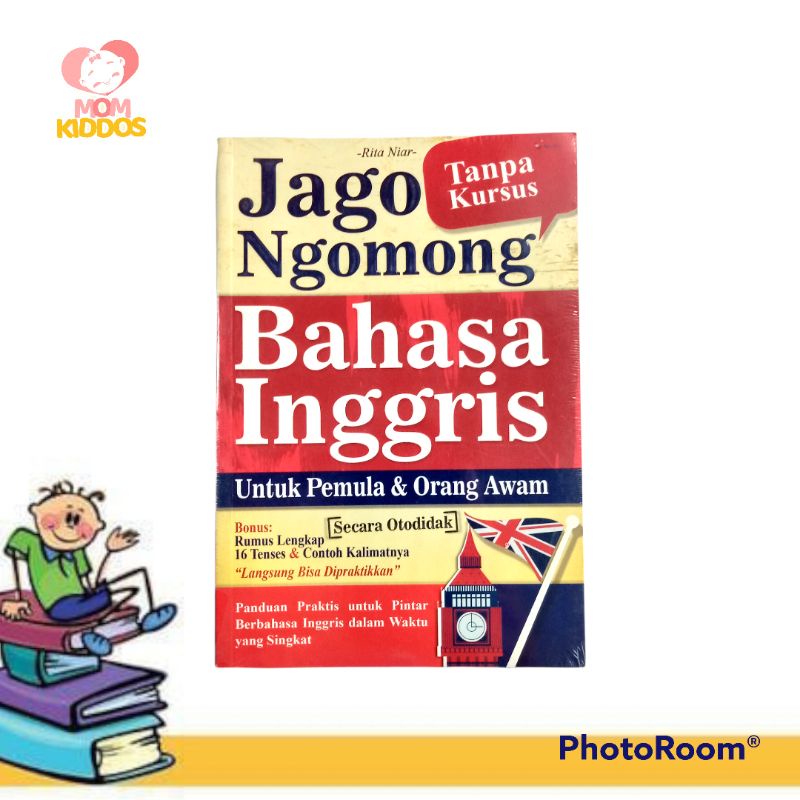 Jual BUKU JAGO NGOMONG BAHASA INGGRIS UNTUK PEMULA & ORANG AWAM