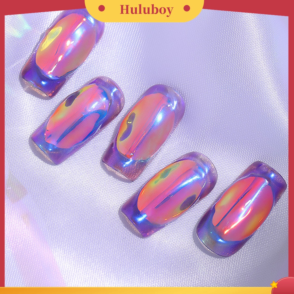 Huluboy Huluboy♡ Stiker Kuku Super Berkilau Untuk Dekorasi Nail Art