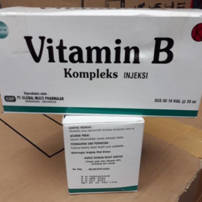 Jual VITAMIN B KOMPLEKS INJEKSI PRODUK GARANSI ORIGINAL | Shopee Indonesia