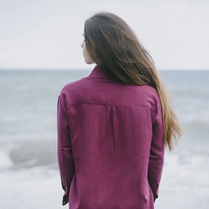 Smith Unisex Shirt in Fuchsia