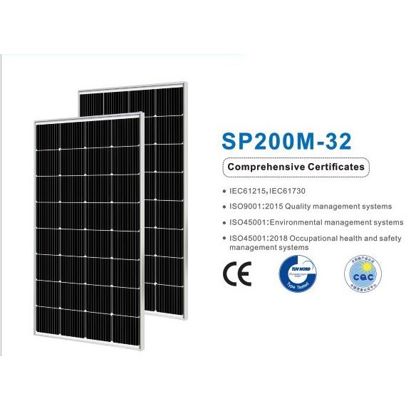 PROMO Panel Surya Mono 200 WP Solar Panel 200WP