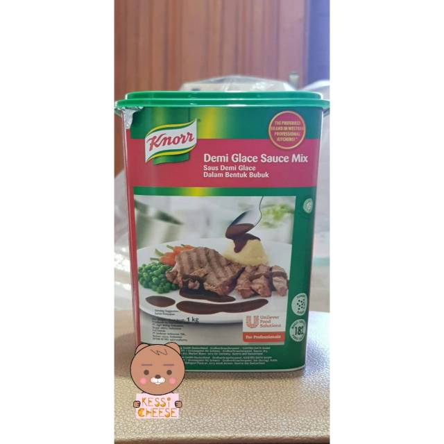 

KNORR DEMI GLACE SAUCE MIX / SAUS STEAK per 100 gram