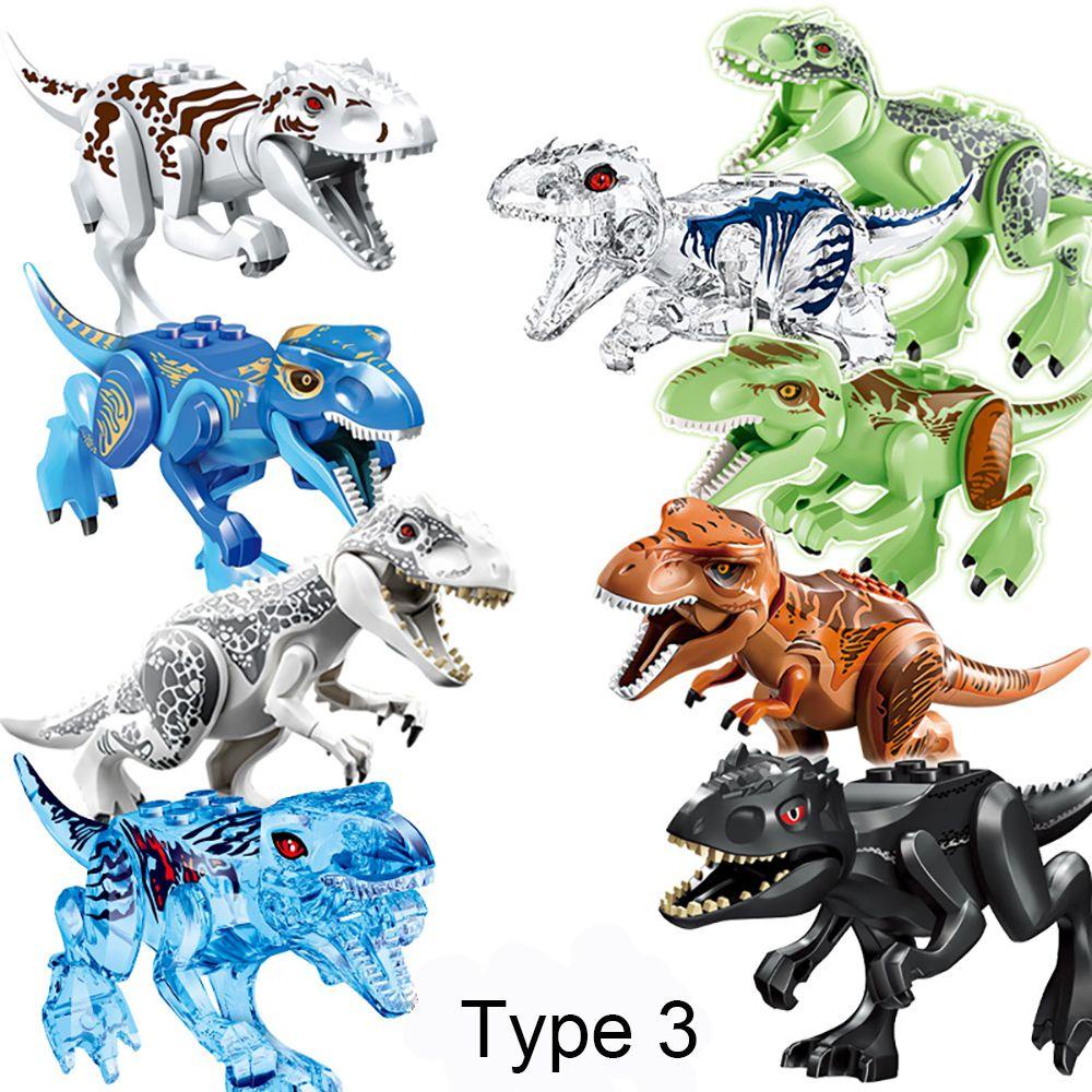 R-flower 1 Set Mainan Balok Bangunan Dinosaurus Full Size Untuk Edukasi Dini Anak