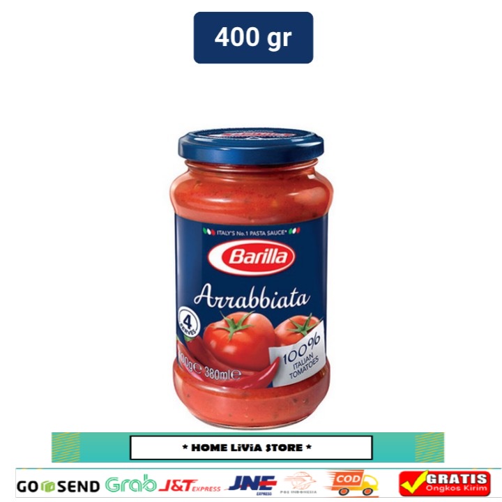 

Barilla Arrabbiata Sauce With Chili Peppers 400 gr
