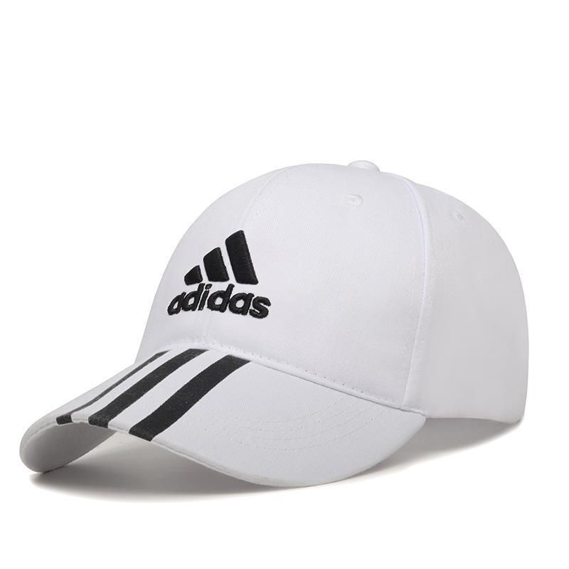 TOPI BASEBALL ADIDAS HITAM PUTIH PRIA WANITA IMPORT PREMIUM