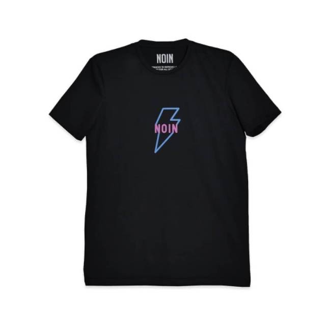 Noin Brand Tshirt/kaos Flash Black