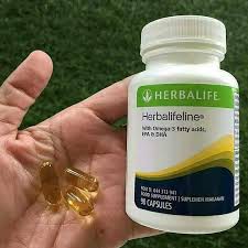 [ORI SEGEL] (KEMASAN BARU 1000MG) HERBALIFE FISH OIL OMEGA 3 FATTY ACIDS, EPA & DHA ORIGINAL 30 CAPS