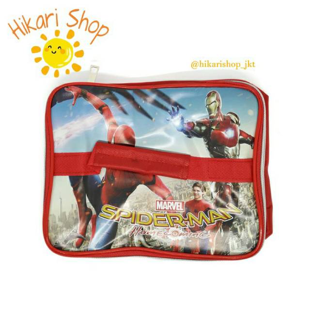 Tas Bekal Karakter lucu, Tas Tempat Makan Lunch bag bergambar kartun anak cowok. Tas Bekal sekolah