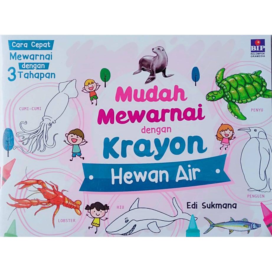 74+ Gambar Hewan Air Untuk Mewarnai Gratis Terbaru