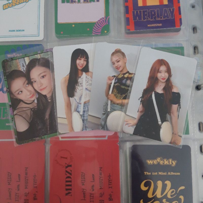 [TAKE ALL ONLY] ITZY WANNABE UNIT YEJI CHAERYEONG LIGHTRING CASE PHOTOCARD PC YUNA