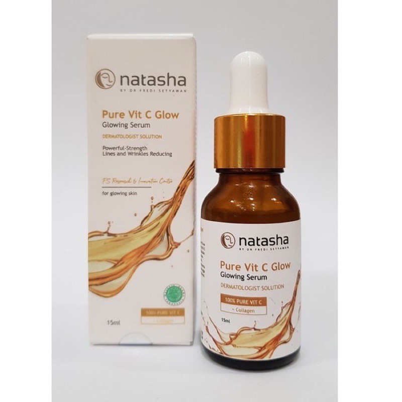 CL_ Natasha Skincare serum untuk wajah Glowing