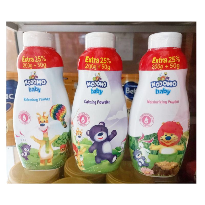 KODOMO BABY POWDER 200GR+50GR