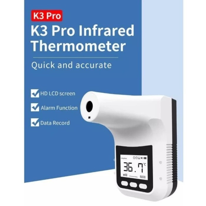 Thermometer K3 PRO Dan Stand Plus Tripod K3 Pro Termometer Non Contact Termometer Ruangan K3Pro