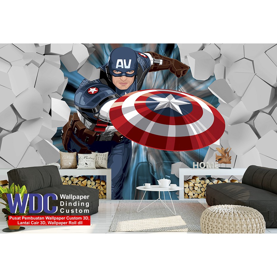 Wallpaper Captain America 3d Hd Image Num 100