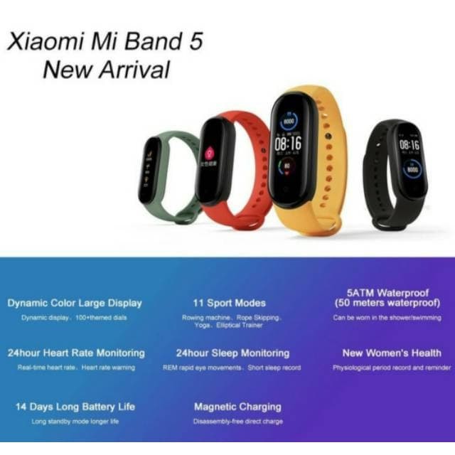 Xiaomi Mi Band 5 Original Versi China