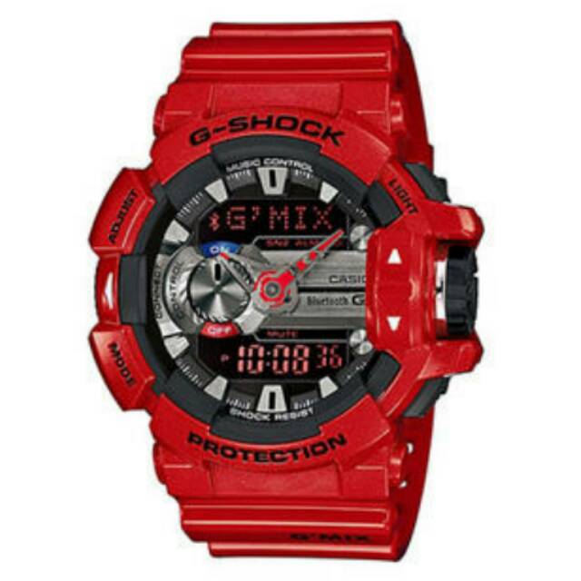 Jam Tangan Pria Casio G-SHOCK G'MIX Type GBA-400-4A Original / Casio Gshock Bluetooth GBA-400-4A