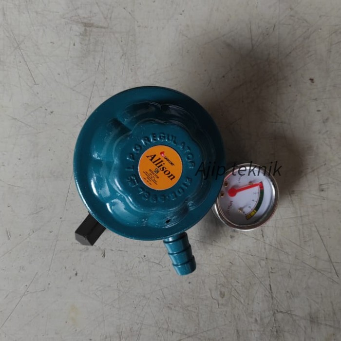 Regulator kompor gas regulator gas rumah Allison + meter