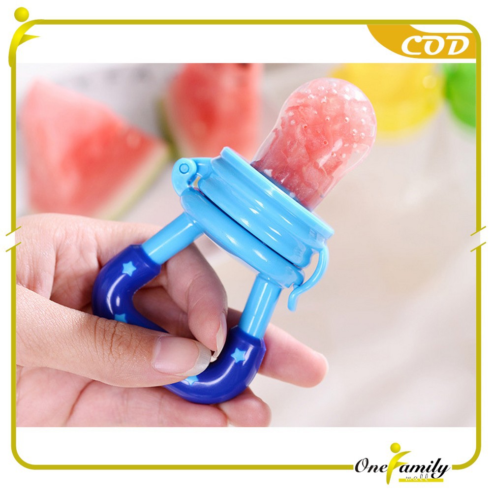 ONE-C44-45 Empeng Dot Buah Anak Bayi Baby Fruit Feeder Rattle Teether Kompeng Pacifier Gigitan Bayi-1