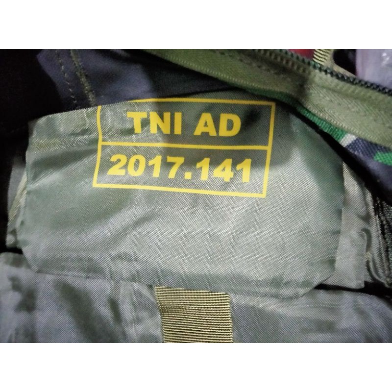 Tas Ransel Original TNI AD