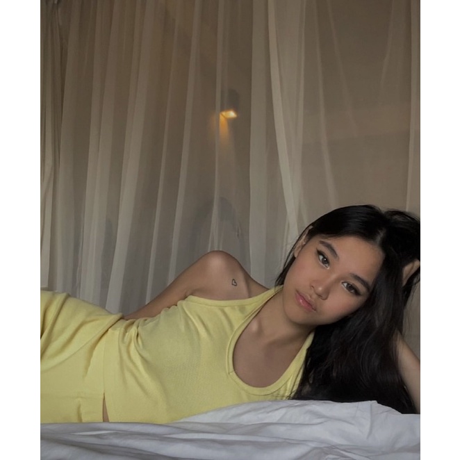 Herpalais Rosco Set | Celana Panjang Kulot |Longsleeve Top |Baju Lengan Panjang