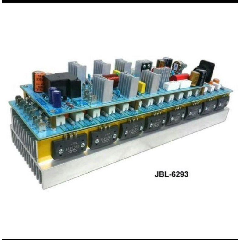 KIT POWER AMPLI PROFESIONAL JBL-6293 + TR FINAL SANKEN ORI