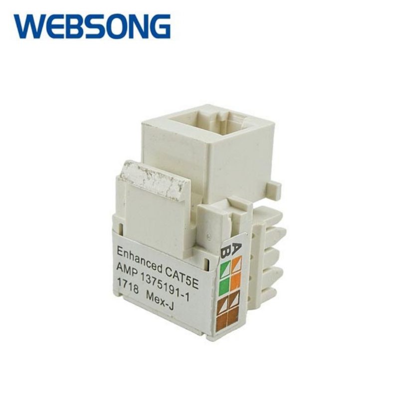 Connector Socket Terminal RJ45 Cat5 F Websong