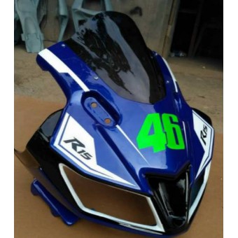 Headlamp R15 v2 model HEADLAMP R15 V3/ topeng r15 v2 /kedok r15 v2 /body r15 v2