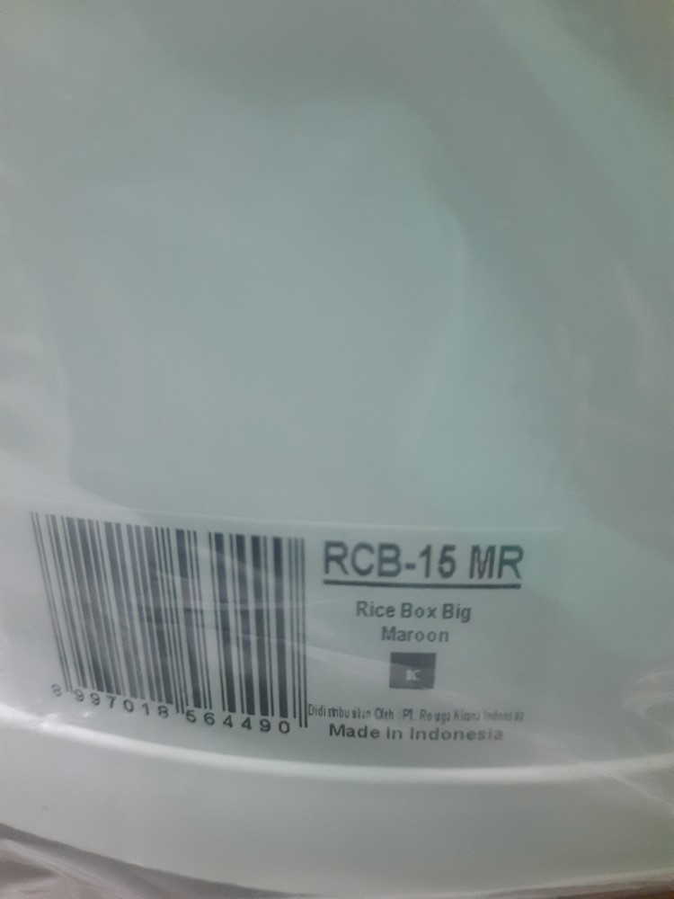 Rice Box Big Rovega/tempat Penyimpananan Beras 10kg/5kg
