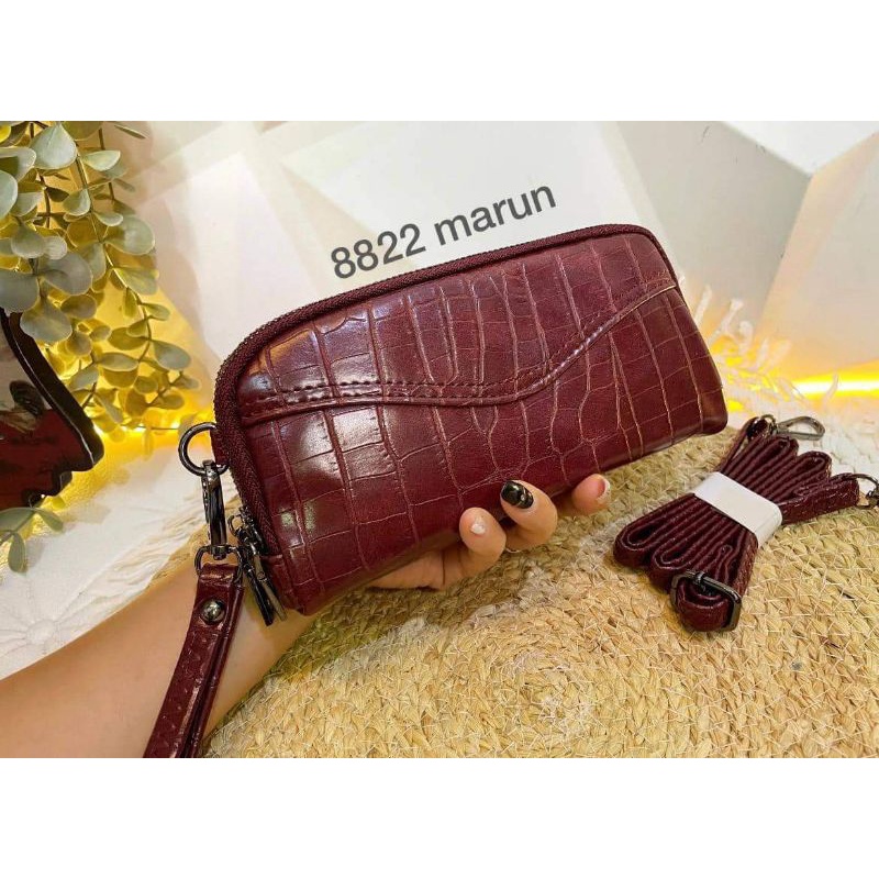 NEW ITEM tas selempang crocco 2 sleting import