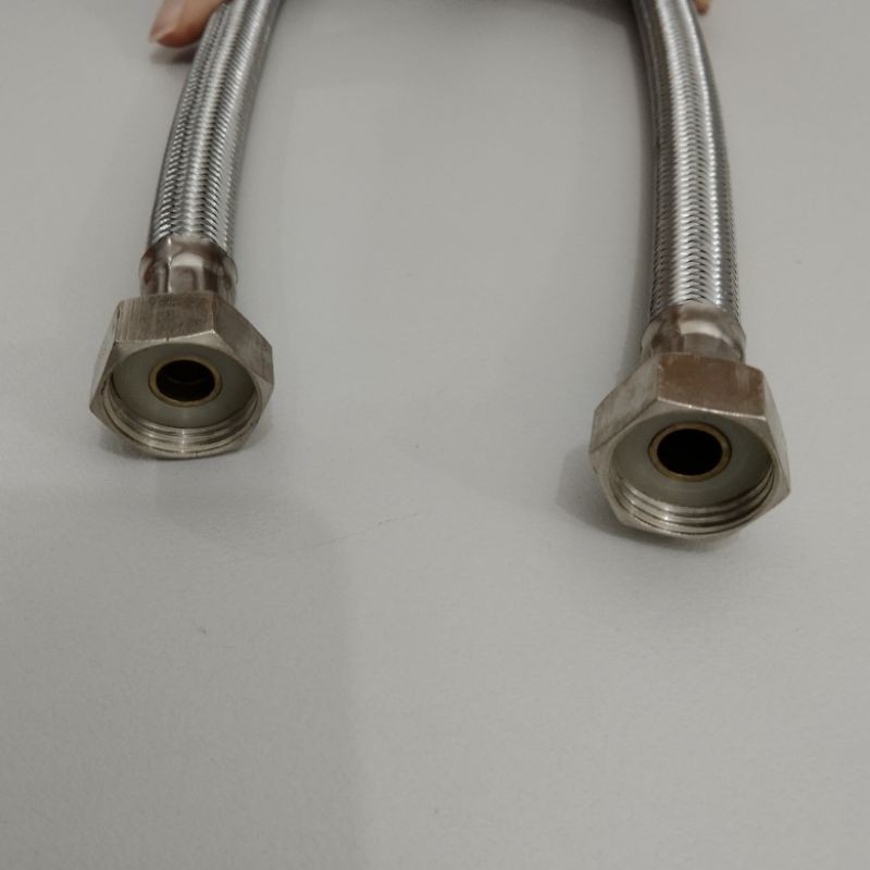 Selang Fleksibel Anyam 50 Cm Stainless- Flexibel 50cm Selang Air Wastafel Closet