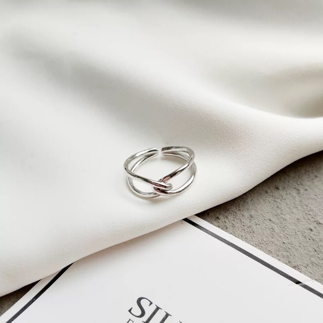 Grosir (SSC) Dear Me - Jennifer Ring 925 Sterling Silver Cincin Wanita Perak S925 Aksesoris Cewe