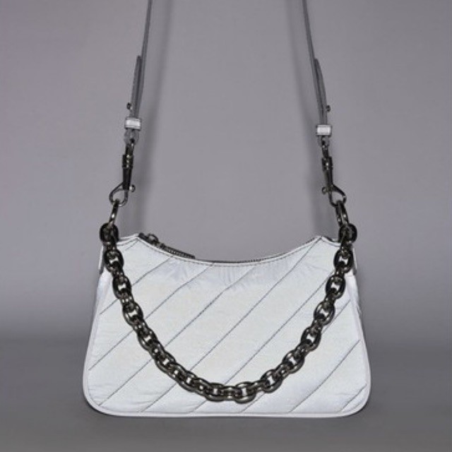 Panelled Chain Crossbody