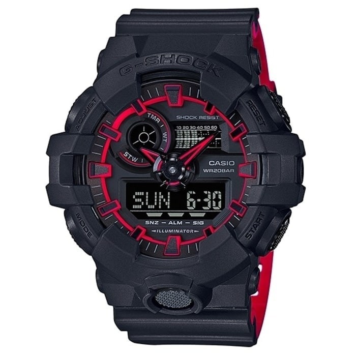 CASIO G SHOCK GA 700SE 1A4   GSHOCK GA700SE 1A4 ORIGINAL   BERGARANS Murah