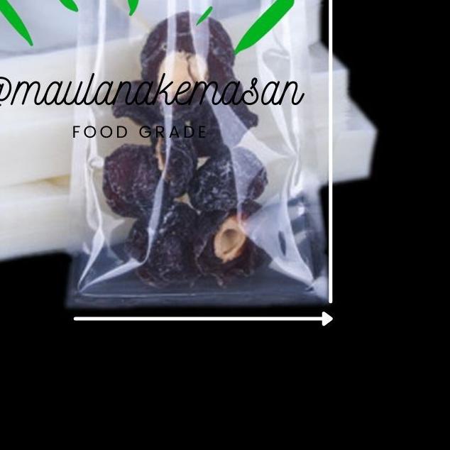 

Plastik vakum vacuum bag 11x16 cm 100 lembar 75 micron berkualitas promo tebal 80 mikron
